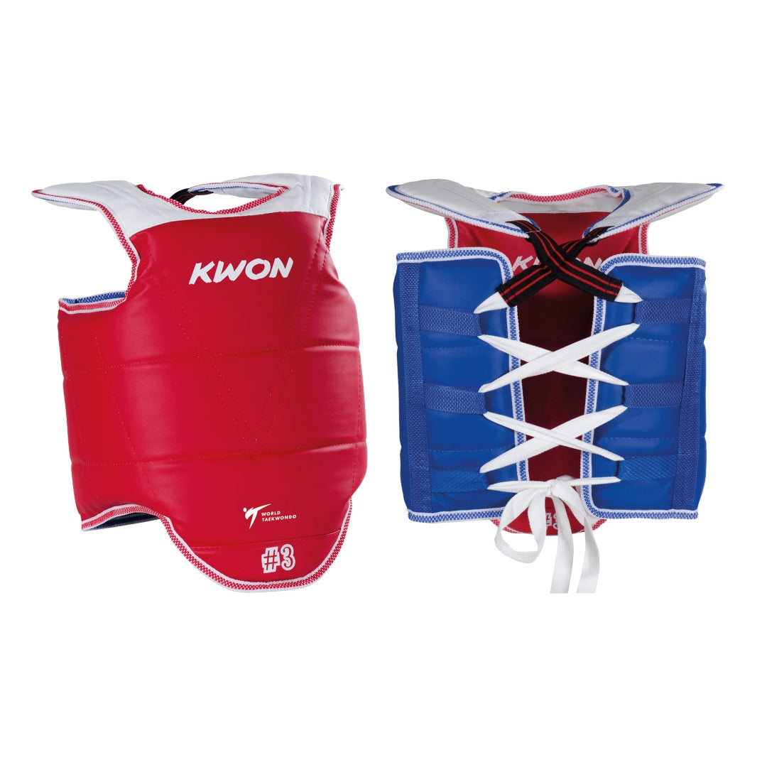 KWON NZ AUSTRALIA TAEKWONDO HOGU BODY PAD WT