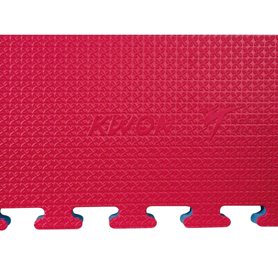 KWON WT Approved Puzzle Mats Red Blue logo