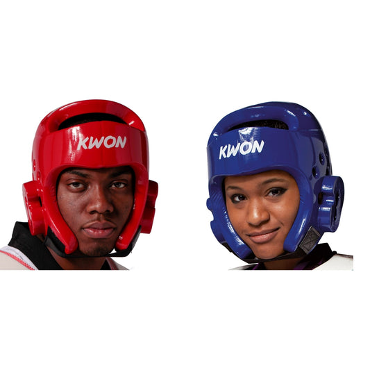 KWON Taekwondo Head Guard Red/Blue