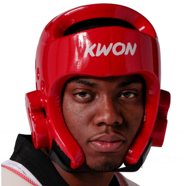 KWON Taekwondo Head Guard Red