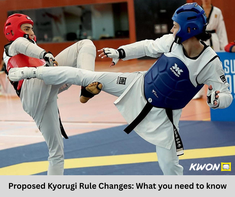 Proposed changes to Kyorugi Rules 2025: What coaches need to know