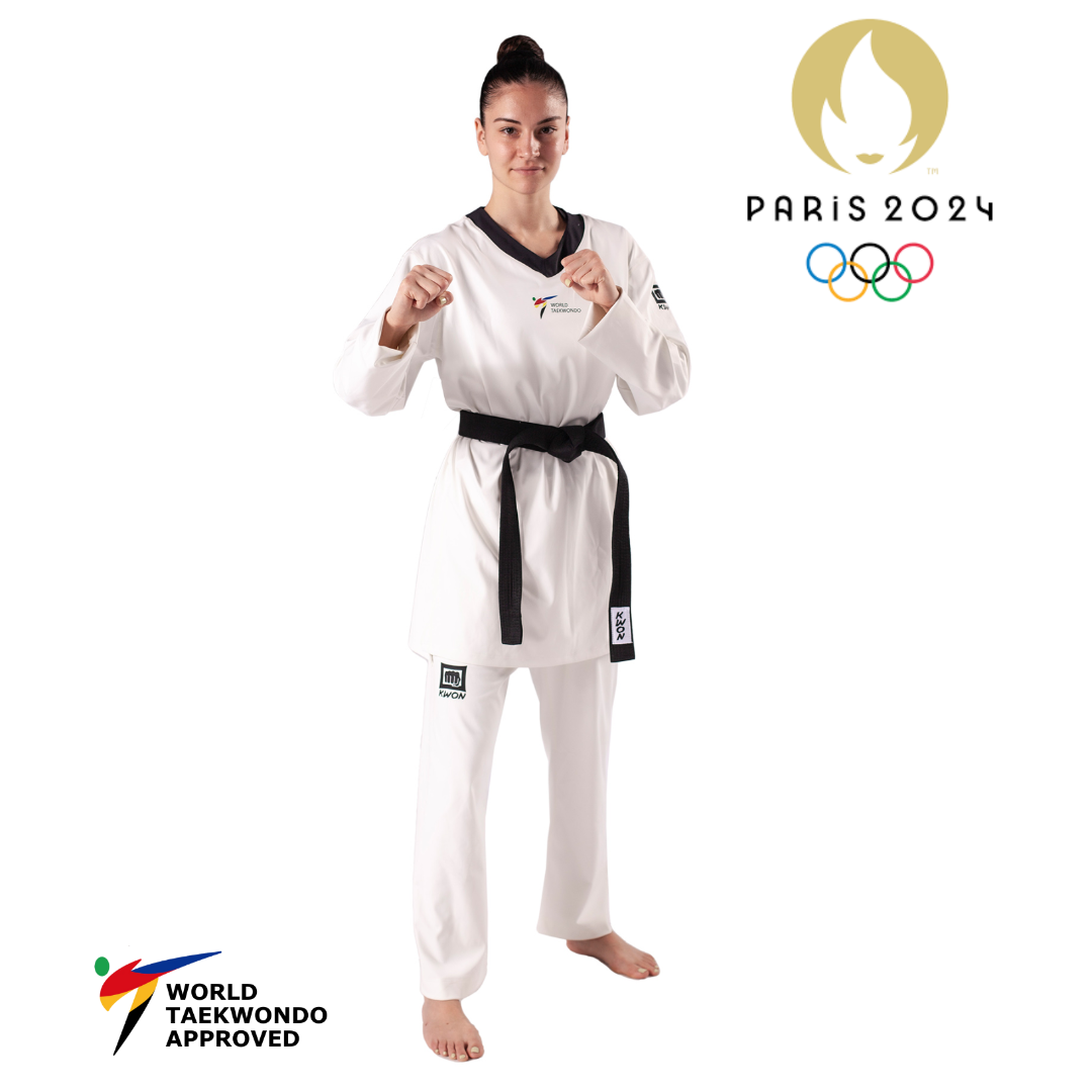 KWON WT SlimFit Paris Olympics Taekwondo Uniform