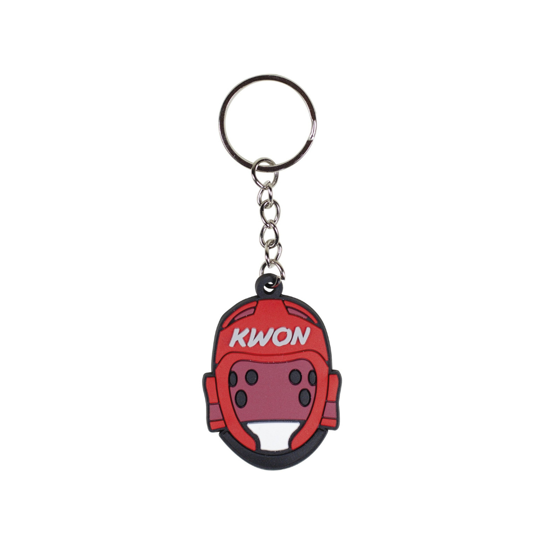 KWON TKD Key Chain Head Guard - Red